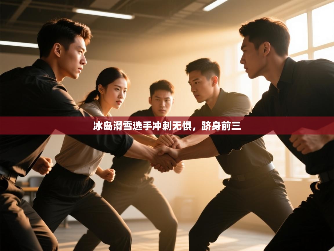 冰岛滑雪选手冲刺无惧，跻身前三