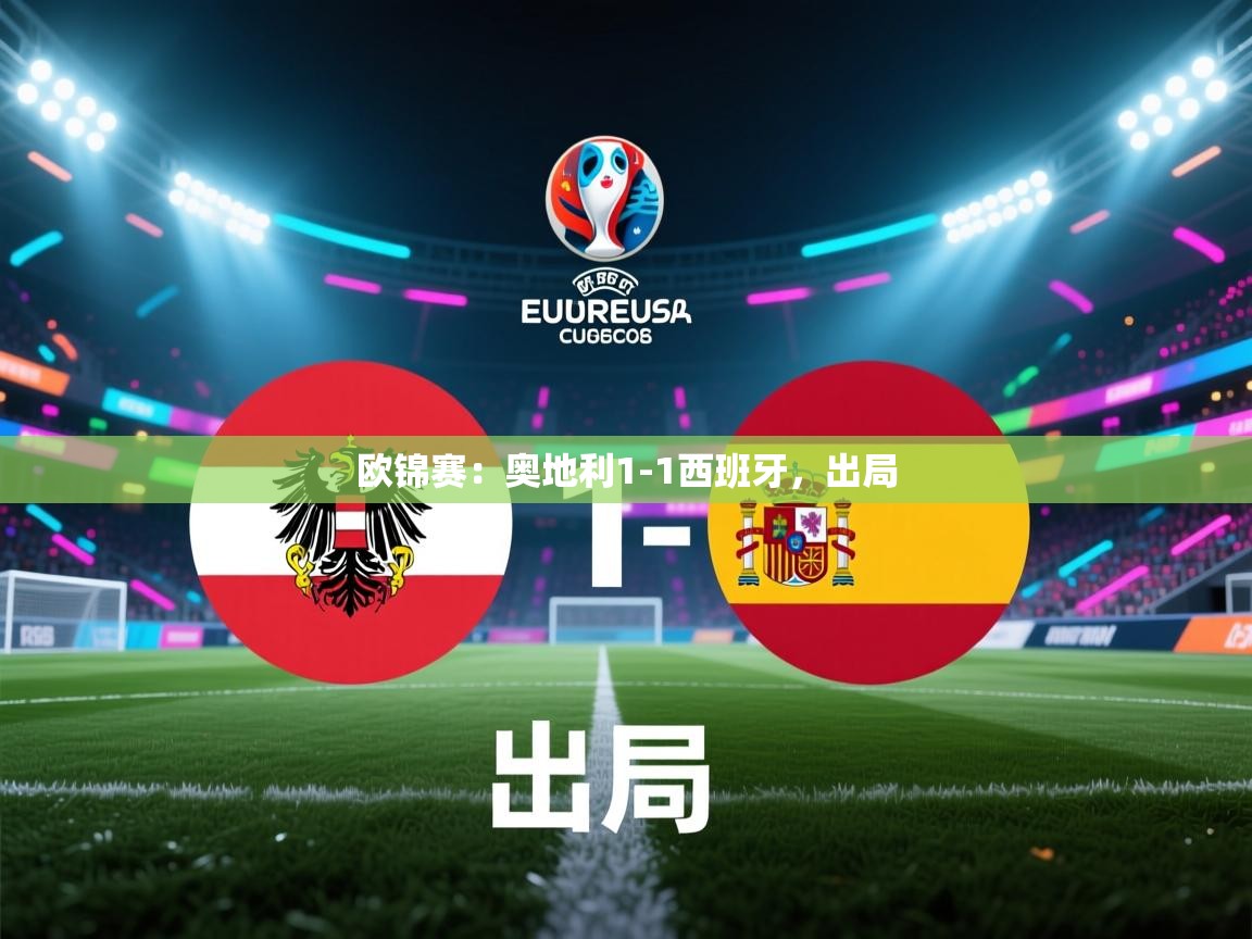 欧锦赛：奥地利1-1西班牙，出局  第2张
